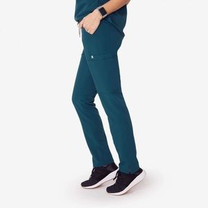 Limited Release Figs Caribbean Blue Yola Skinny Scrub Pants